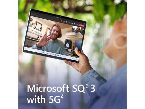 Microsoft Surface Pro 9 For Business - 13" PixelSense Display - Microsoft SQ 3 Processor - 8 GB RAM - 128 GB SSD - Windows 11 Pro - 5G - Platinum  RS8-00001 - Image 2