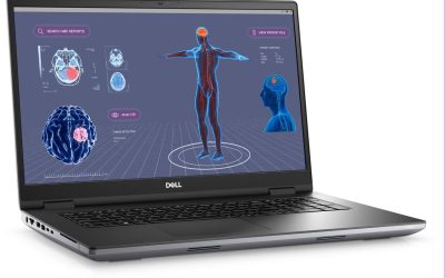 DELL Mobile Workstation 17″ Precision 7780 Intel Core i7 13th Gen 2.10GHz 32GB Memory 512 GB SSD NVIDIA Quadro RTX 4000 17.0″ Windows 11 Pro 7780 Notebook Laptop