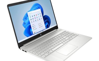 HP Laptop AMD Ryzen 3 5000 Series 5300U (2.60GHz) 8GB Memory 256 GB PCIe SSD AMD Radeon Graphics 15.6″ Windows 11 Home 64-bit 15-ef2033dx