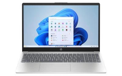 HP Laptop Intel Processor N100 (0.80GHz) 4GB Memory 128 GB UFS SSD Intel UHD Graphics 15.6″ Touchscreen Windows 11 in S mode 15-fd0626ds