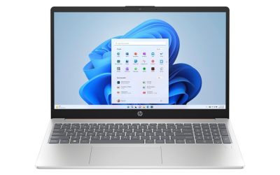 HP Laptop Intel Processor N100 (0.80GHz) 4GB Memory 128 GB UFS SSD Intel UHD Graphics 15.6″ Touchscreen Windows 11 in S mode 15-fd0627ds