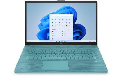 HP Laptop Intel Celeron N4120 (1.10GHz) 4GB Memory 128 GB PCIe SSD Intel UHD Graphics 600 17.3″ Touchscreen Windows 11 in S mode 17-cn0695ds