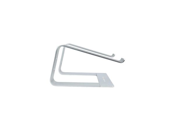 StarTech Laptop Stand for Desk, Supports 5kg / 11lb, Aluminum, Silver, Ergonomic Laptop Riser, Portable Laptop Holder - Image 2