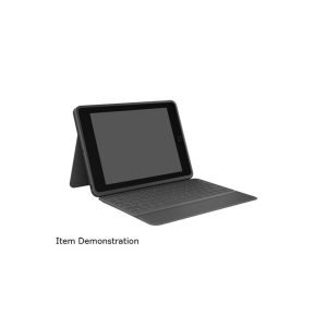 Logitech Rugged Folio Keyboard Case with Drop Protection for iPad (7th Gen)