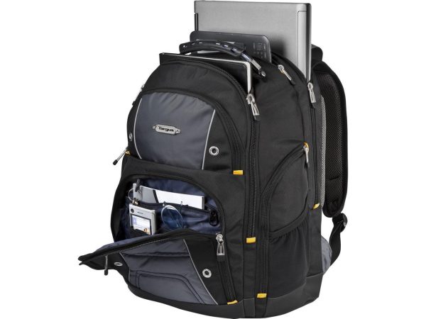 Targus 17" Drifter II Laptop Backpack (Black/Gray) - TSB239US - Image 2