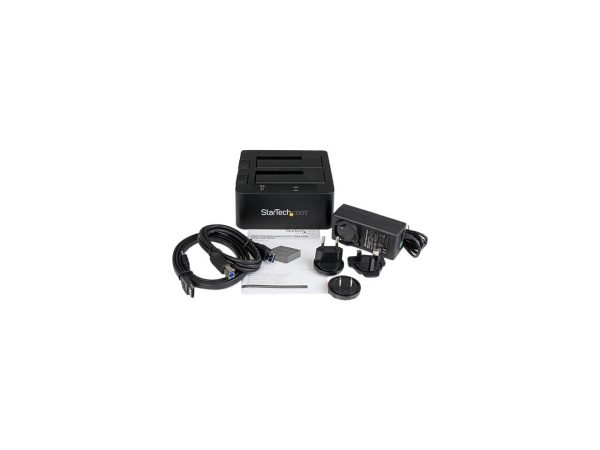 StarTech.com SDOCK2U33EB 2.5" & 3.5" Black SATA III Notebook Docking Station - Image 4