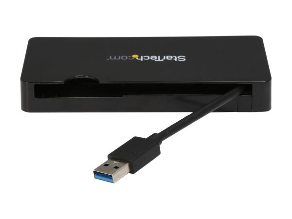 StarTech.com USB3SMDOCKHV Travel Docking Station for Laptops - HDMI or VGA - USB 3.0 - Portable Universal Laptop Mini Dock - Image 4