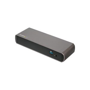 StarTech.com TB3DK2DPPD Dual 4K Monitor Thunderbolt 3 Dock with DisplayPort - 85 W Power Delivery + Charging - Mac & Windows (TB3DK2DisplayPortPD)