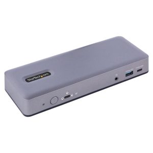StarTech.com USB-C Docking Station - Multi Monitor HDMI/DP/DP Alt Mode USB-C Dock - 3x 4K30 / 2x 4K60 - 7-Port USB Hub (DK31C3MNCR)