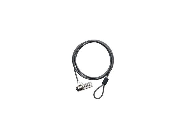 Targus DEFCON Serialized Cable Lock (SCL) - Combination Lock - Galvanized Steel - 6.5ft - PA410S-1