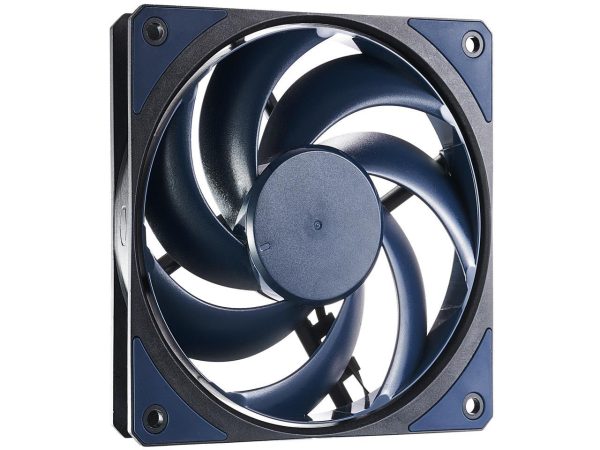 Cooler Master Mobius 120 Ring Blade Fan, Interconnecting Blades, Loop Dynamic Bearing, Anti-Sway System, 2050rpm PWM Control for Computer Case, CPU Liquid and Air Cooler