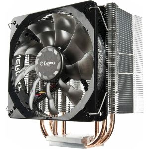 Enermax ETS-T40 Fit CPU Air Cooler, 200W+ TDP for Intel/ AMD Universal Socket, AM4 / LGA 1700/1200/1151, 4 Direct Contact Heat Pipes, 120mm Silent PWM Fan LGA 1700 Compatible