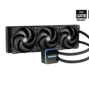 ENERMAX LIQMAX III SF 360 ARGB AIO CPU Liquid Cooler - 360mm Radiator, Dual-Chamber Water Block, Triple Pressure-Optimized Silent Flow 120mm FDB Fans up to 1800 RPM - AM5 & LGA1700 Ready