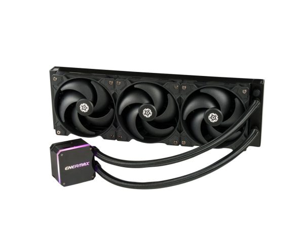 ENERMAX LIQMAX III SF 360 ARGB AIO CPU Liquid Cooler - 360mm Radiator, Dual-Chamber Water Block, Triple Pressure-Optimized Silent Flow 120mm FDB Fans up to 1800 RPM - AM5 & LGA1700 Ready - Image 2