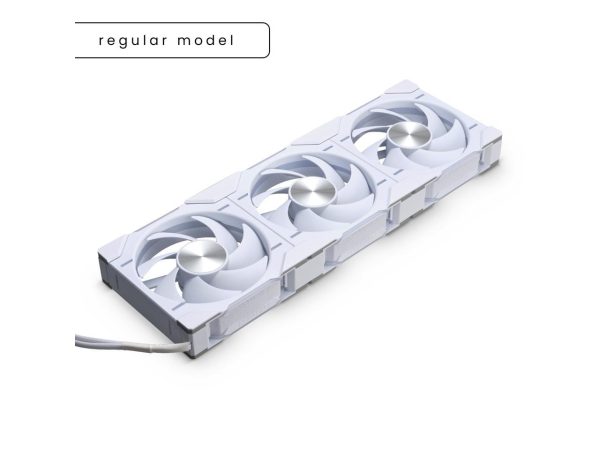 Phanteks D30-120 DRGB PWM FAN 3Pack, Premium D-RGB Performance Fans, ARGB/DRGB lighting, Daisy-chain Fan Linking system, White, 3Pack - Image 2