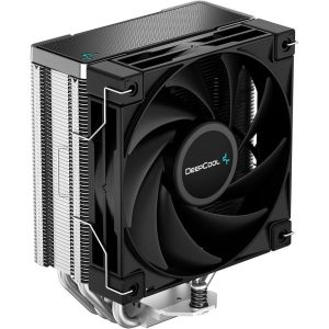 DeepCool AK400 Performance CPU Cooler, 4 Direct Touch Copper Heat Pipes, 120mm Fluid Dynamic Bearing PWM Fans, 220W TDP, Black