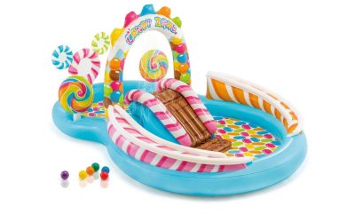 Intex Kids Inflatable Candy Zone Play Center Kids Slash Pool