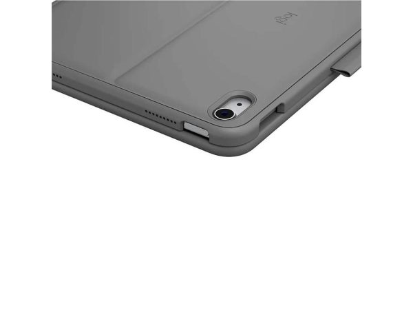 Logitech Slim Folio Protective Bluetooth Keyboard Case for Apple iPad 10.9" 10th Gen, Oxford Gray - Image 5