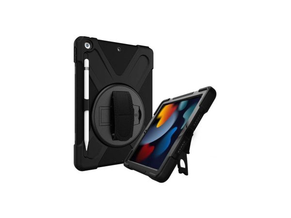 Codi Rugged Carrying Case for 10.2" iPad 7th-9th Gen Tablet Black C30705065 - Image 4