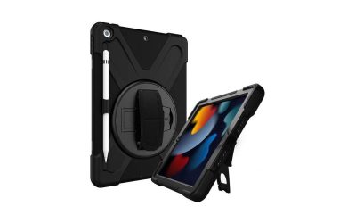 Codi Rugged Carrying Case for 10.2″ iPad 7th-9th Gen Tablet Black C30705065