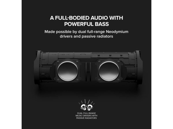Creative MUVO GO MUVO GO Portable Speaker with Up to 18 Hours of Battery Life, IPX7 Waterproof Bluetooth® 5.3 Blue - Image 2