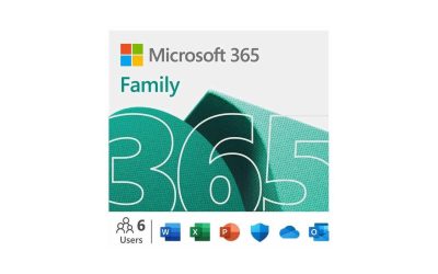 Microsoft 365 Family Subscription License Up to 6 people 1 Year 6GQ01892