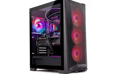 Skytech Chronos Gaming PC Desktop  INTEL Core i7 13700F 2.1 GHz, NVIDIA RTX 4060 Ti, 1TB NVME SSD, 32GB DDR5 RAM RGB, 650W GOLD PSU, 360mm AIO, 11AC Wi-Fi, Windows 11 Home 64-bit