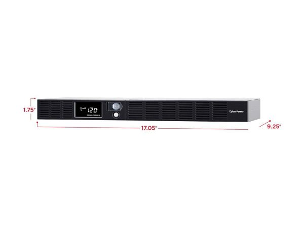CyberPower Smart App Intelligent LCD Rackmount GreenPower UPS OR500LCDRM1U 500VA 300W 4 x 5-15R Battery/Surge Protected 2 x 5-15R Surge Protected Outlets UPS - Image 4