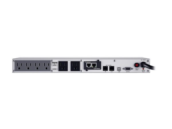 CyberPower Smart App Intelligent LCD Rackmount GreenPower UPS OR500LCDRM1U 500VA 300W 4 x 5-15R Battery/Surge Protected 2 x 5-15R Surge Protected Outlets UPS - Image 5
