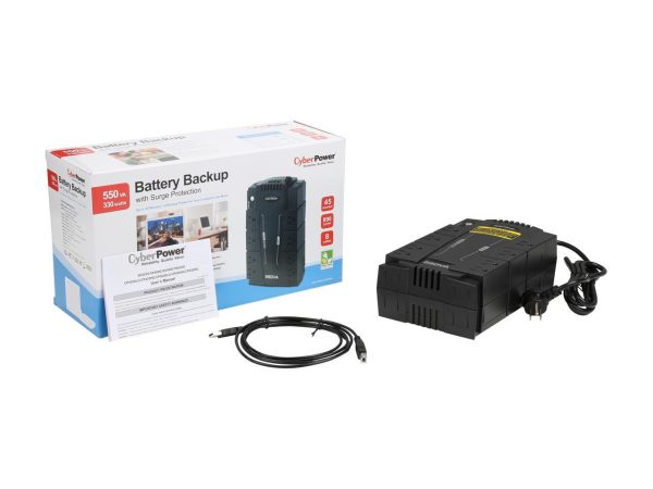 CyberPower Standby Series CP550SLG 550 VA 330 Watts 8 Outlets UPS - Image 4