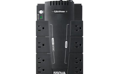 CyberPower Standby Series CP550SLG 550 VA 330 Watts 8 Outlets UPS