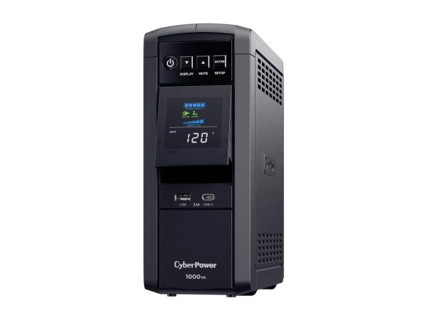 CyberPower CP1000PFCLCD UPS 1000 VA / 600 Watts PFC compatible Pure Sine Wave - Image 3