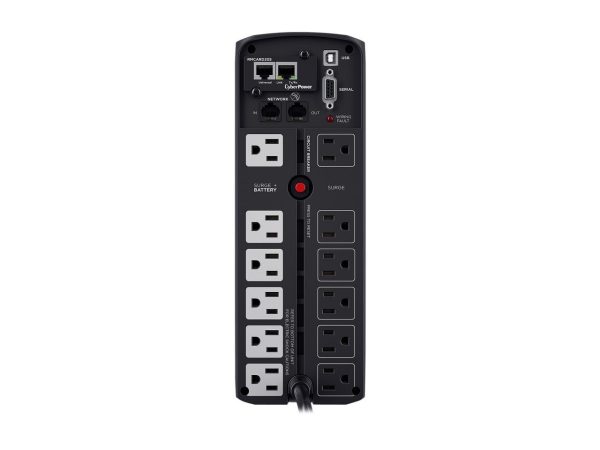 CyberPower CP1500PFCLCD PFC Sinewave UPS System, 1500VA/1000W, 12 Outlets, AVR, Mini Tower - Image 5