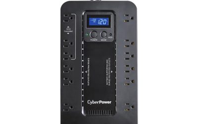 CyberPower Ecologic EC850LCD 850 VA 510 Watts 12 Outlets UPS