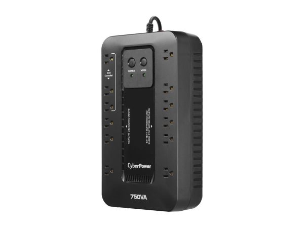CyberPower EC750G ECO 750 VA / 450W Energy Efficient Desktop UPS - Image 3