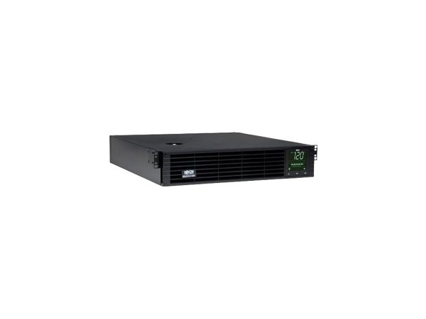 Tripp Lite 3kVA Sine Wave UPS Back Up, Line-Interactive 120V 2.25kW, 2U, Extended Run, Network Card Options, LCD, USB, DB9 (SMART3000RM2U)