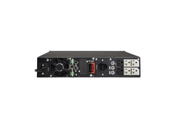 Eaton Tripp Lite Series 3000VA Smart UPS Back Up, Sine Wave, 3000W, 7 Outlets, 2U Rackmount, Extended Run & Network Card Option, LCD, USB, DB9, 3-Year Warranty & $250,000 Insurance (SMART3000RMXL2U) - Image 4