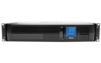Tripp Lite 1500 VA Smart UPS Back Up, 900 W Rack-Mount / Tower, LCD, AVR, Extended Runtime Option, USB, DB9 (SMART1500LCDXL)