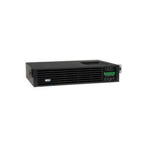 Tripp Lite Smart Online 1.5kVA UPS Back Up, Double-Conversion, 120V 1.35kW 2U Rack / Tower, Extended Run, Network Card Slot, LCD, USB, DB9 (SU1500RTXLCD2U)