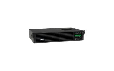 Tripp Lite Smart Online 1.5kVA UPS Back Up, Double-Conversion, 120V 1.35kW 2U Rack / Tower, Extended Run, Network Card Slot, LCD, USB, DB9 (SU1500RTXLCD2U)