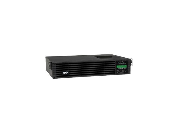 Tripp Lite Smart Online 1.5kVA UPS Back Up, Double-Conversion, 120V 1.35kW 2U Rack / Tower, Extended Run, Network Card Slot, LCD, USB, DB9 (SU1500RTXLCD2U)