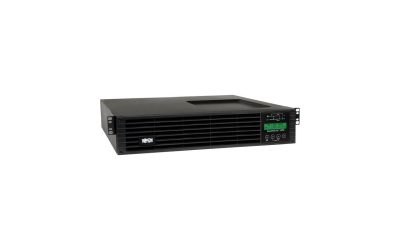 Tripp Lite SmartOnline 120V 2.2 kVA 1.8 kWatts Double-Conversion UPS, 2U Rack / Tower, Extended Run, WEBCARDLX Network Interface, ENERGY STAR (SU2200RTXLCDN)