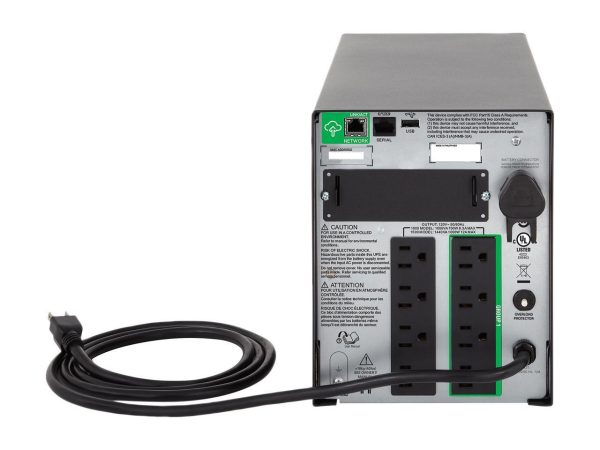 APC SMT1000C 1000 VA 700 Watts 120V 8 Outlets Pure Sinewave Smart-UPS with SmartConnect (Replaces SMT1000) - Image 2