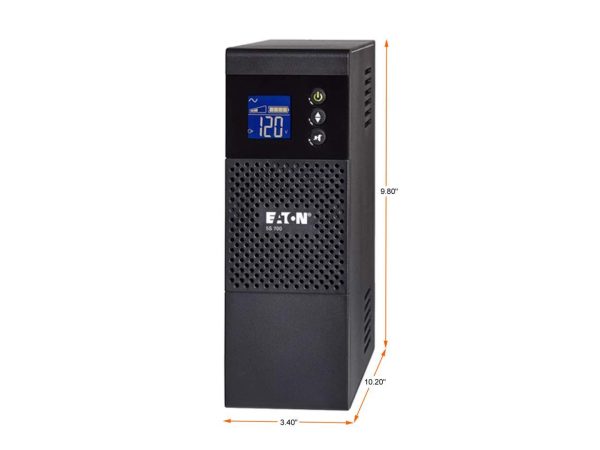 EATON 5S700LCD 700 VA 420 Watts 8 Outlets UPS - Image 2