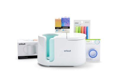 Cricut Mug Press + Essentials Materials Bundle  2009086