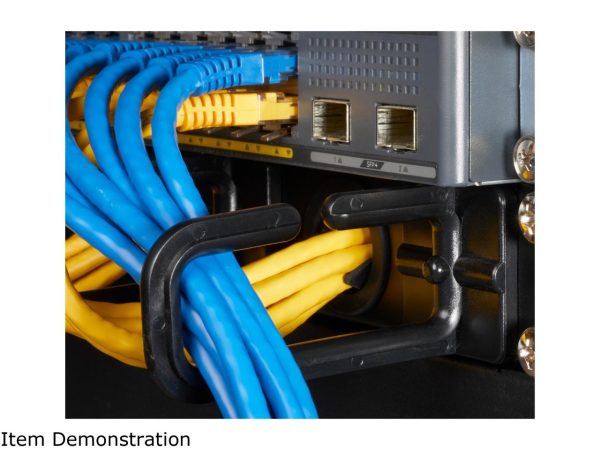 StarTech.com 1U Server Rack Cable Management Panel - Cable Manager - Image 4