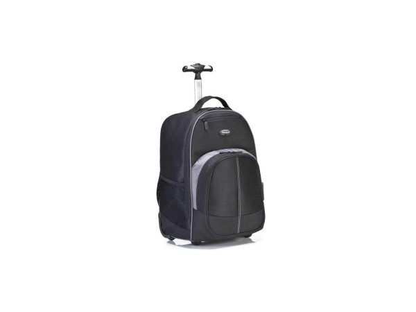 Targus Compact TSB750US Carrying Case (Backpack) 16" to 17" Notebook - Black - Bump Resistant, Scratch Resistant - Neoprene, Mesh, Elastic - Polyester Exterior Material - 7.66 gal Volume Capacity