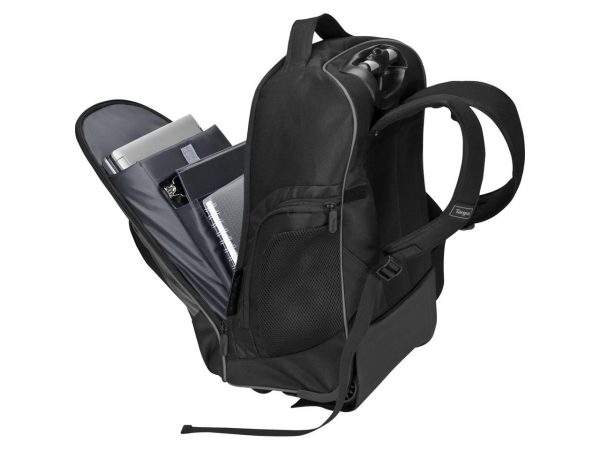 Targus Compact TSB750US Carrying Case (Backpack) 16" to 17" Notebook - Black - Bump Resistant, Scratch Resistant - Neoprene, Mesh, Elastic - Polyester Exterior Material - 7.66 gal Volume Capacity - Image 5