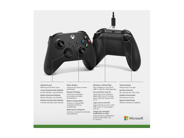 Xbox PC Gaming Controller with USB-C Cable - Image 5