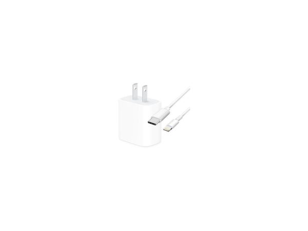 4XEM 4XIPADKITC3 White iPad Kit with 20W Charger and 3FT USB Type C to 8 Pin Cable - Image 2